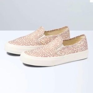 Vans Eco-Theory Animal Print Slip-On Sneakers